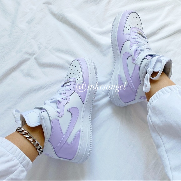 Nike Shoes - Custom Air Force 1 Mid Nike Shoes